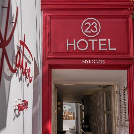 23 Hotel Mykonos Mykonos Town Exterior foto